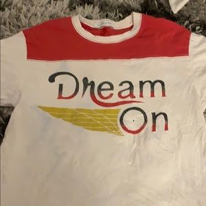 T shirt with detailing on it